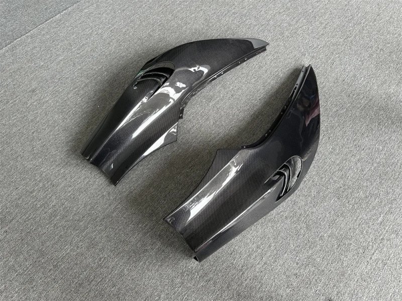 Body Parts 765LT Style Real Carbon Fiber Fabric Car Fender for  720S